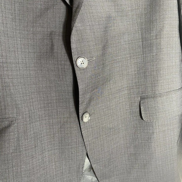 $500 NEW Peter Millar Men’s Size 46R Blue 2 Button 100% Wool Suit Made In Canada - Picture 5 of 10